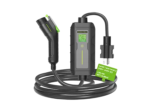Aweltec CEVMaster レベル 1+2 EV 充電器 16A 110-240V J1772 ポータブル 16FT